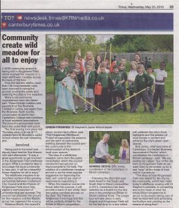 Canterbury Times article