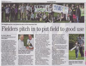 Gazette article