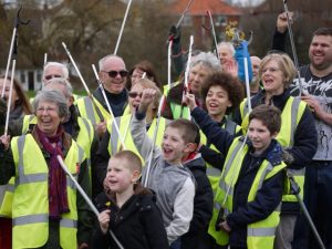 Photo of a few of our volunteers