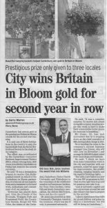 Article from the Gazette